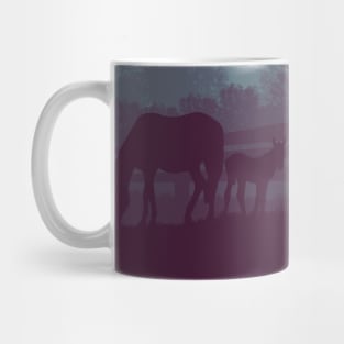 Mare and foal Mug